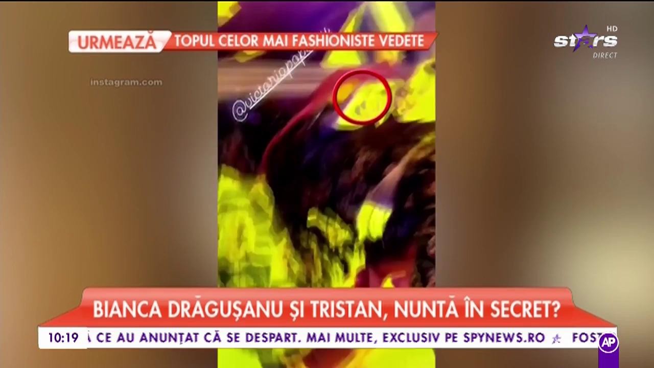 Nimeni nu se aștepta să se &icirc;nt&acirc;mple at&acirc;t de devreme! Bianca Drăgușanu și Tristan, nuntă &icirc;n secret?