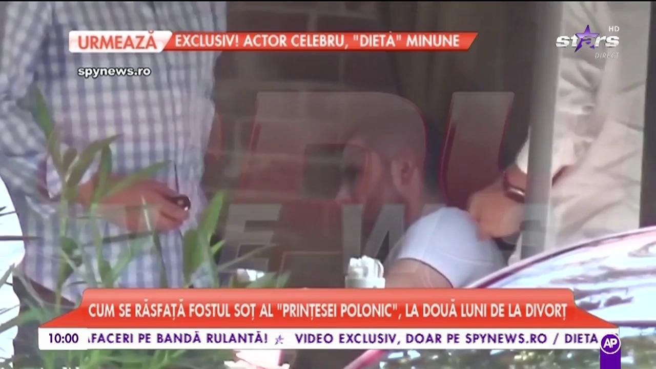 Cum se răsfață fostul soț la "Prințesei Polonic", la două luni de la divorț