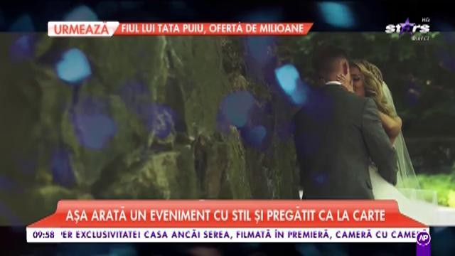 Imagini de la cea mai romantică nuntă. Mirii s-au pregătit mai ceva ca &icirc;n filme pentru acest eveniment