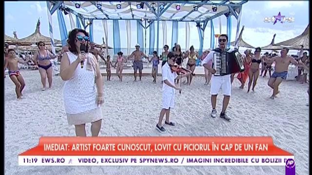 Gina Matache a c&acirc;ntat piesa &rdquo;Bine-i șade mesei mele&rdquo;