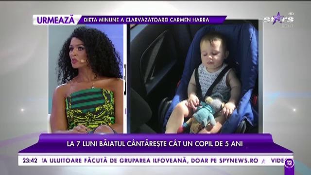 La șapte luni, fiul Alessiei c&acirc;ntărește c&acirc;t un copil de cinci ani: "Am dat afară bona pentru că nu &icirc;l &icirc;ngrijea cum trebuie pe Alvin"