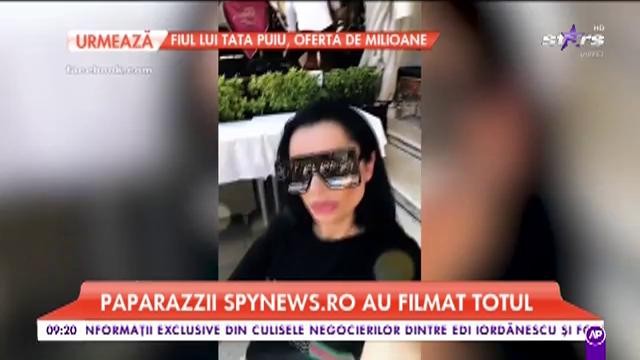Brigitte Sfăt, surprinsă &icirc;n compania lui Ciprian Marica lu&acirc;nd masa &icirc;mpreună, timp de două ore