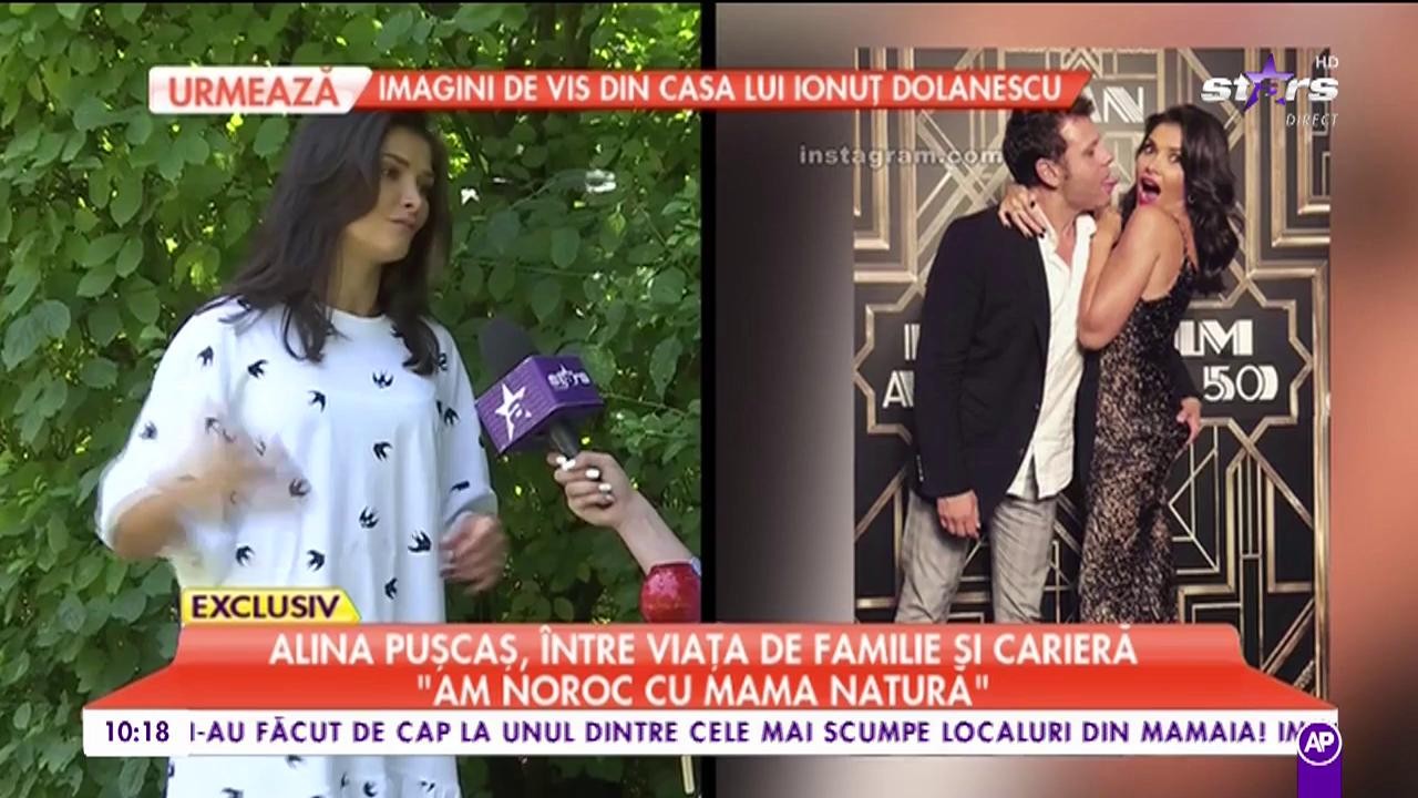 Alina Pușcaș, &icirc;ntre viață de familie și carieră: "Familia este pe primul loc"