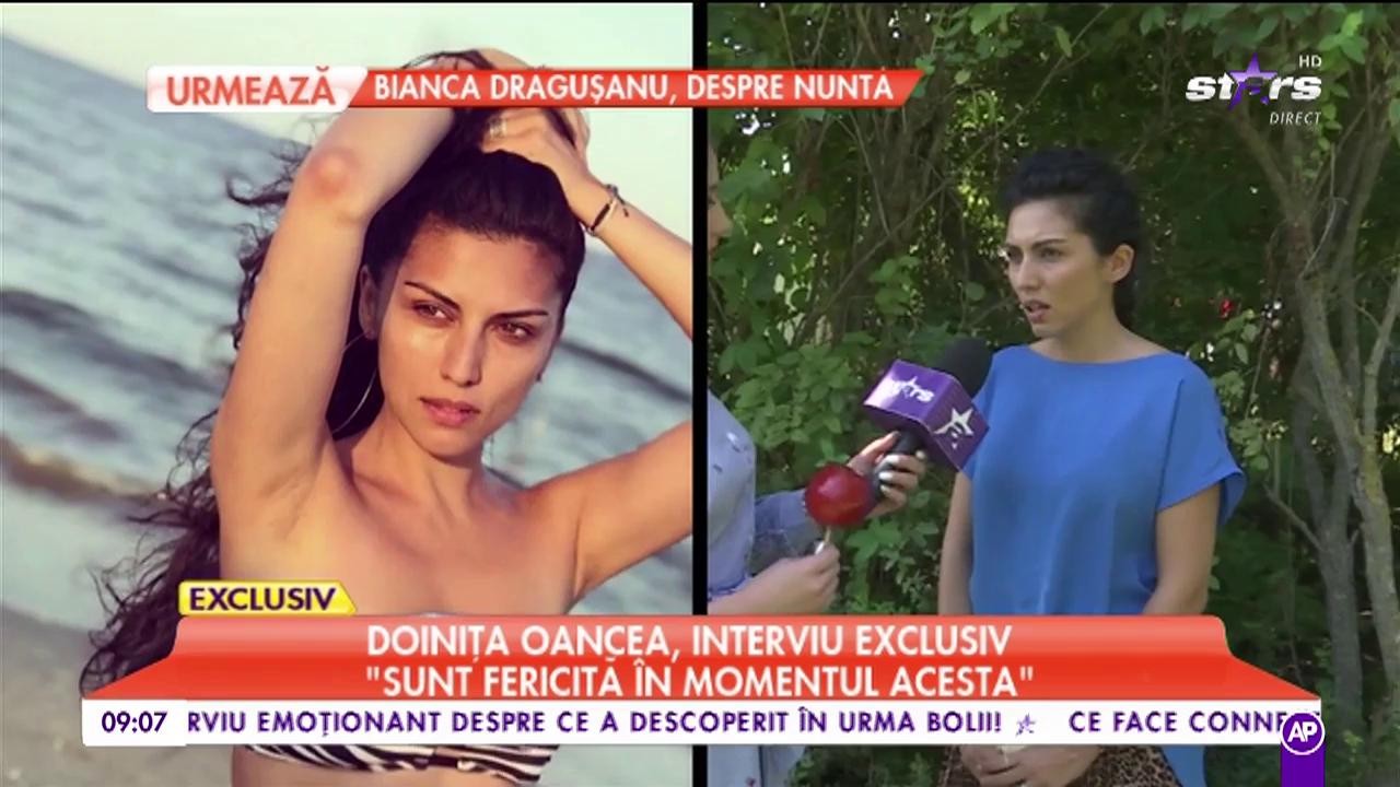 Doinița Oancea, actrița din serialul "Fructul Oprit", interviu exclusiv: Sunt un om fericit"