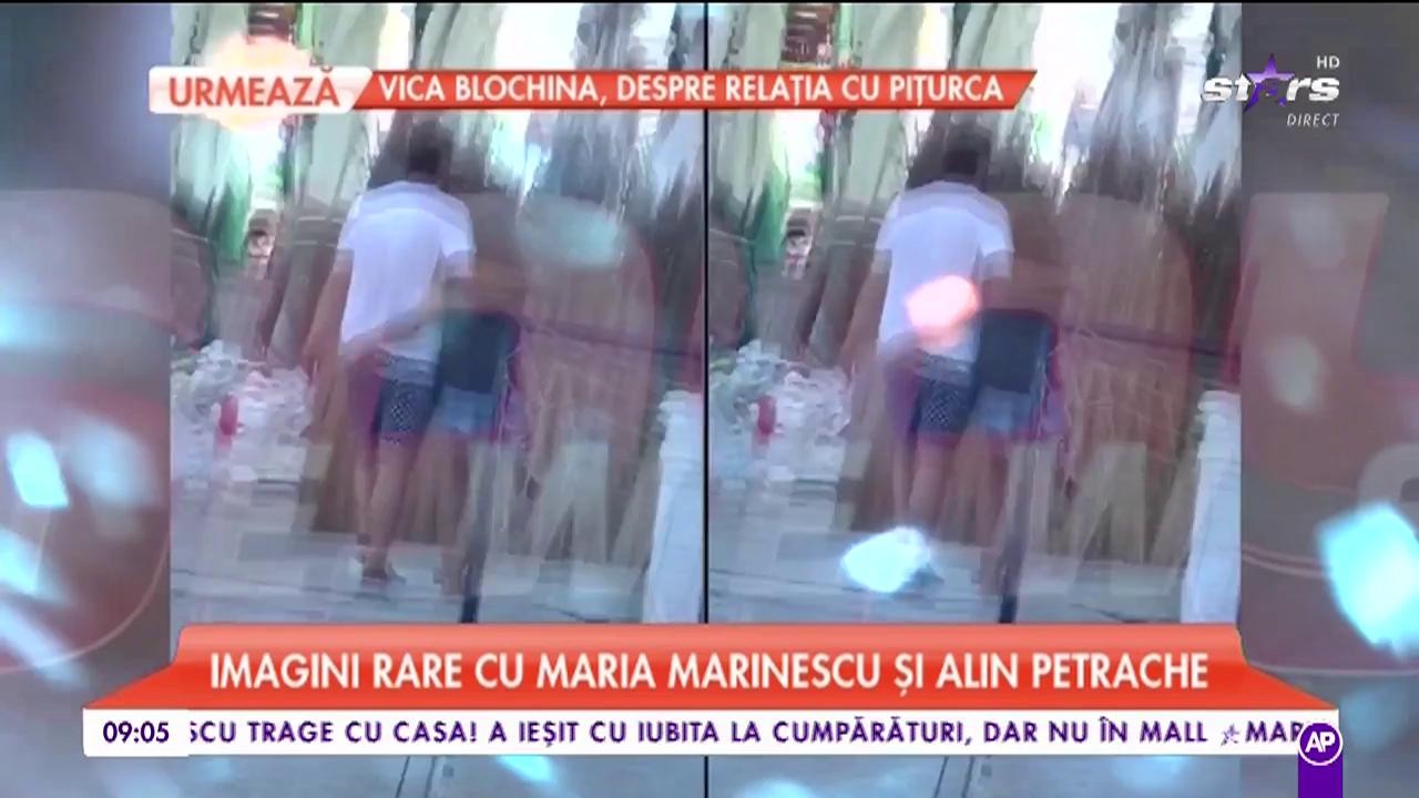 Imagini rare cu Maria Marinescu şi soţul ei, Alin Petrache