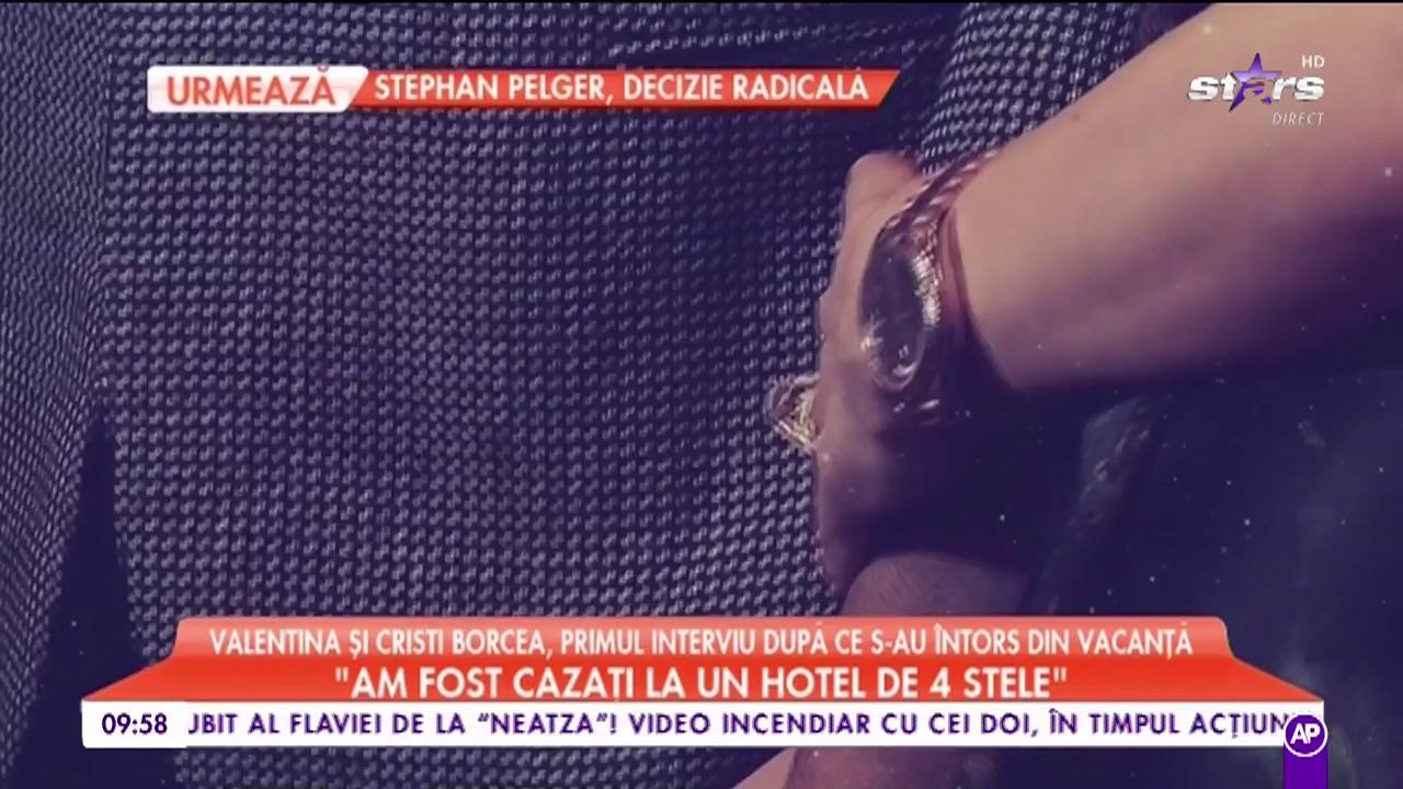 Valentina Pelinel şi Cristi Borcea, primul interviu după ce s-au &icirc;ntors din vacanţă!