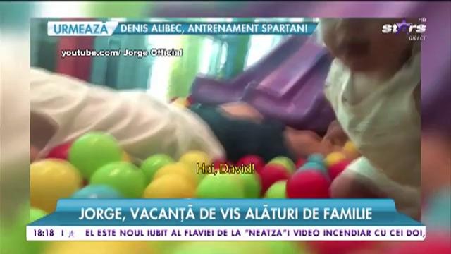 Jorge, vacanță de vis alături de familie