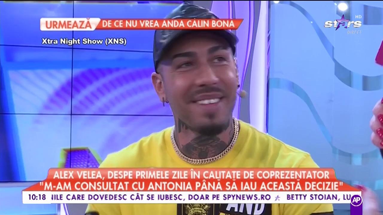 Alex Velea, despre primele zile &icirc;l calitate de coprezentator al emisiunii &rdquo;Acces Direct&rdquo;