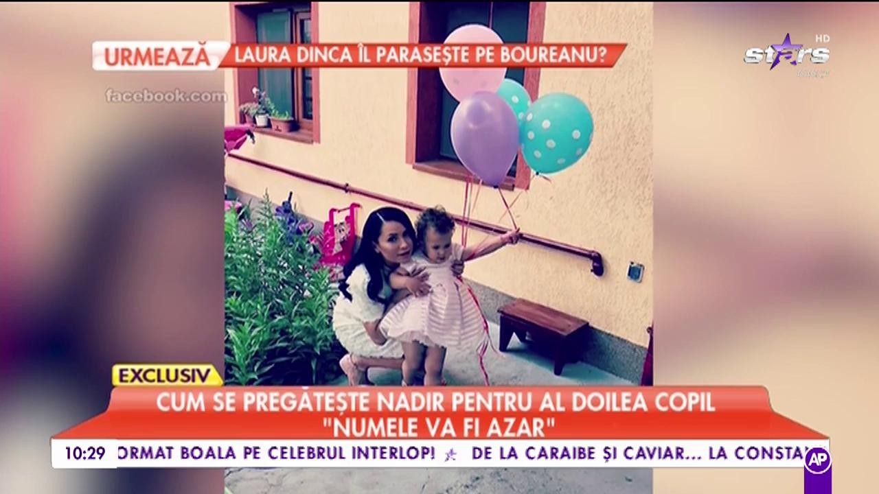 Cum se pregătește Nadir pentru al doilea copil: &rdquo;Nu am emoții, pentru că abia aștept&rdquo;