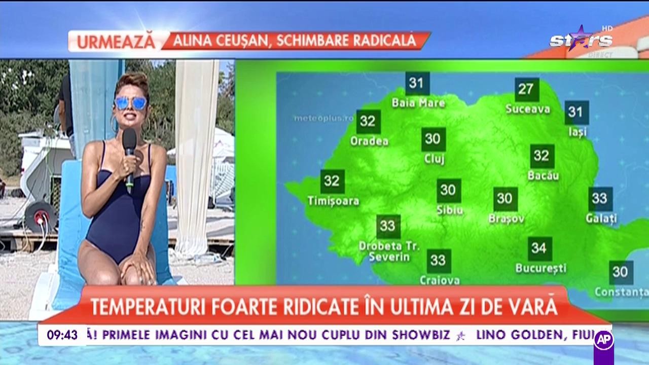 Meteo 31 august 2018. Temperaturi ridicate &icirc;n ultima zi de vară
