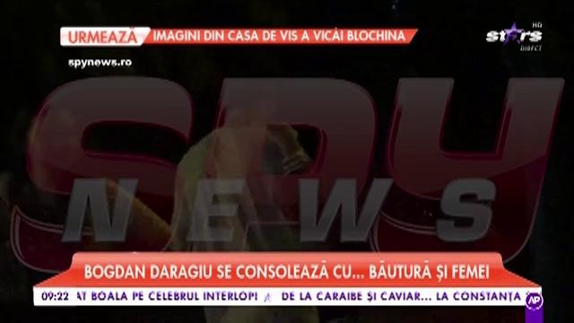 Cine este bruneta care &icirc;i alină durerea lui Bogdan Daragiu, &icirc;n miez de noapte