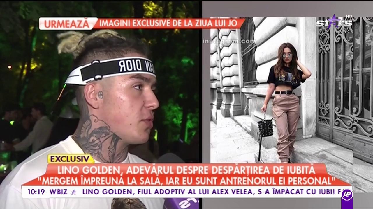 Lino Golden, interviu surprinzător despre iubita lui, după ce s-au &icirc;mpăcat: "Are o inima bună"