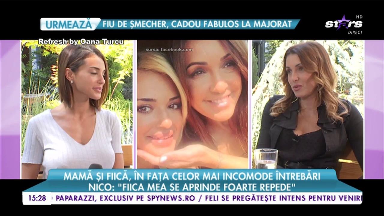 Nico ți fiica ei, &icirc;n fața celor mai incomode &icirc;ntrebări: &rdquo;Fiica mea se aprinde foarte repede&rdquo;