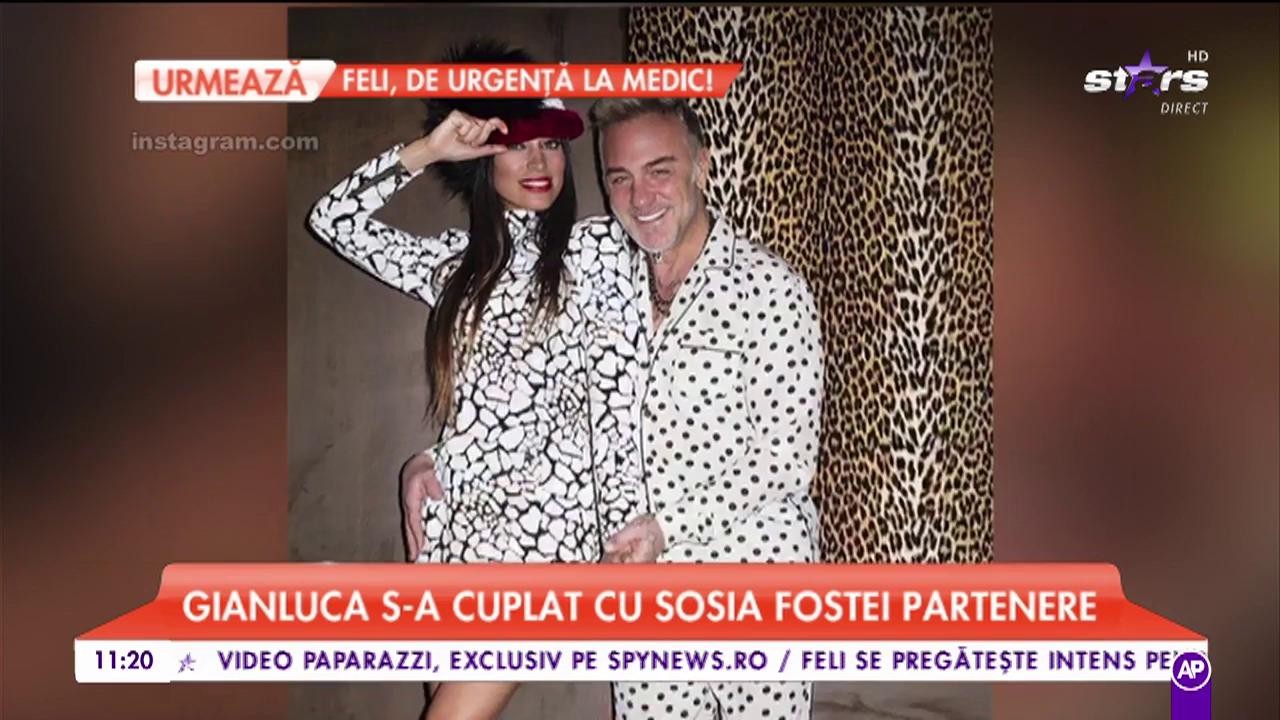 Gianluca Vacchi s-a cuplat cu sosia fostei partenere