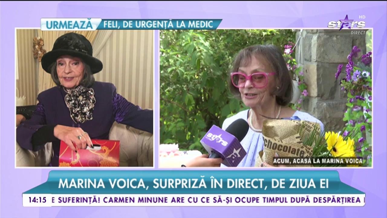 Marina Voica, surpirză de ziua ei. Cum sărbătorește artista această zi specială