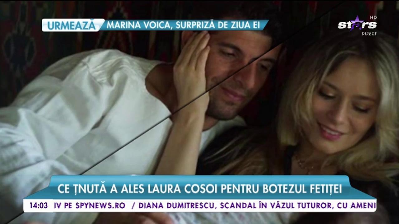 Laura Cosoi, botez atipic pentru micuța Rita