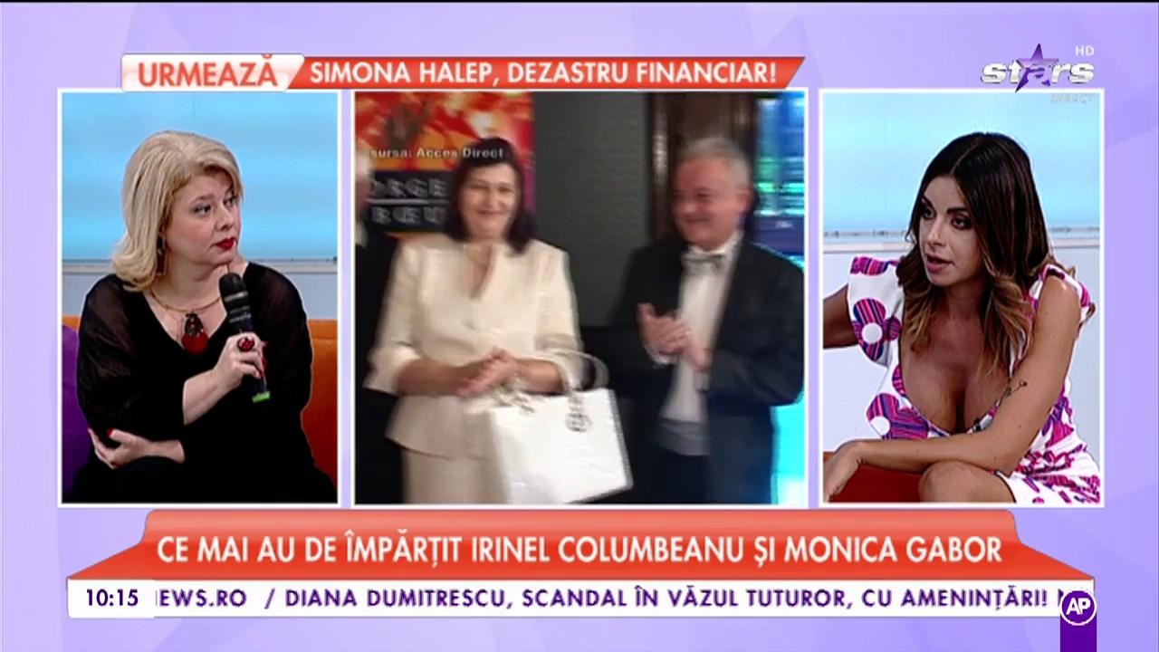 Irinel Columbeanu și Monica Gabor, partaj la șapte ani de la divorț