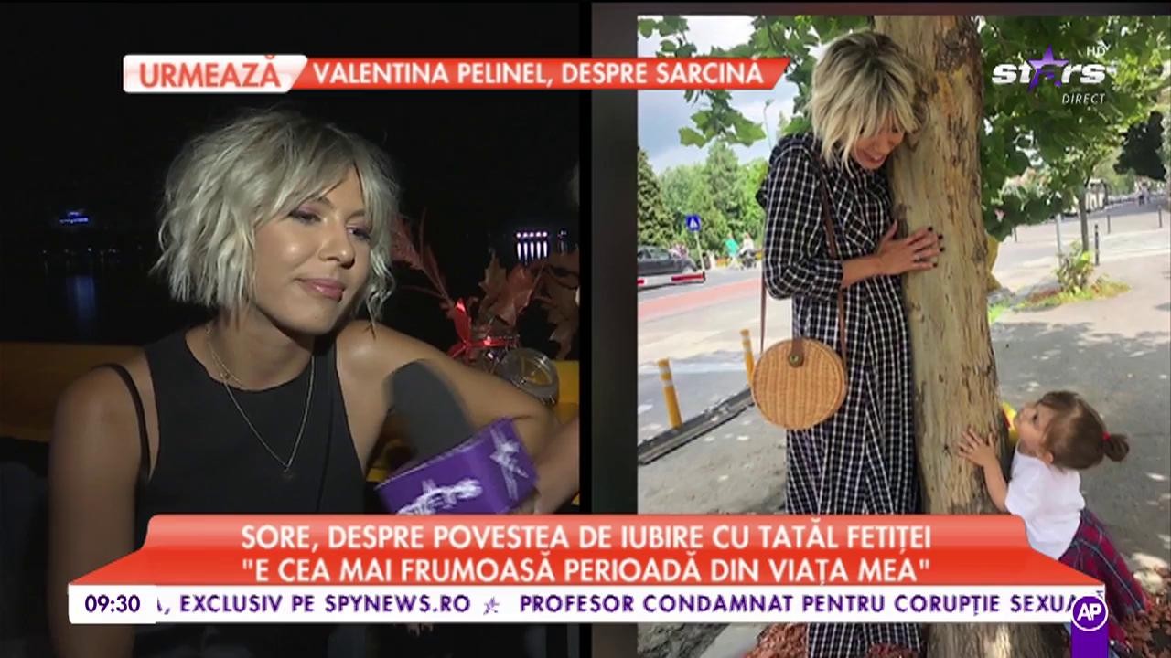 Sore, despre povestea de iubire cu tatăl fetiței sale