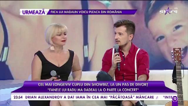 Ana şi Radu S&icirc;rbu, cel mai longeviv cuplu din showbiz, la un pas de divorț