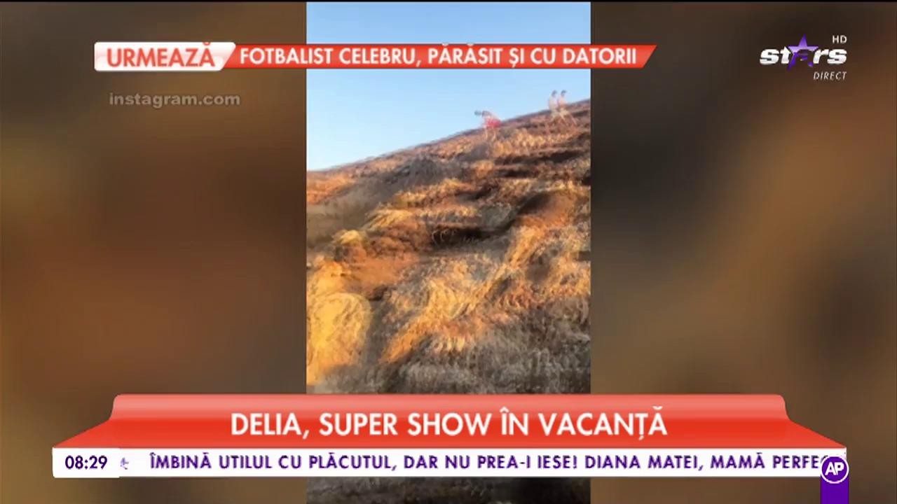 Delia, super Show &icirc;n vacanță. Gașca ei nu stă nicio clipă liniștită