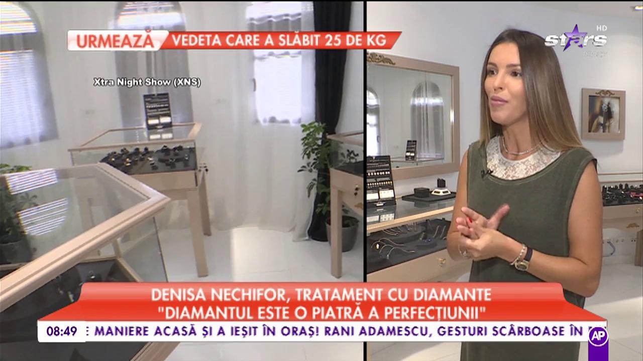 Denisa Nechifor, tratament cu diamante: &rdquo;Bijuteriile cu diamante au o energie și o semnificație bună&rdquo;
