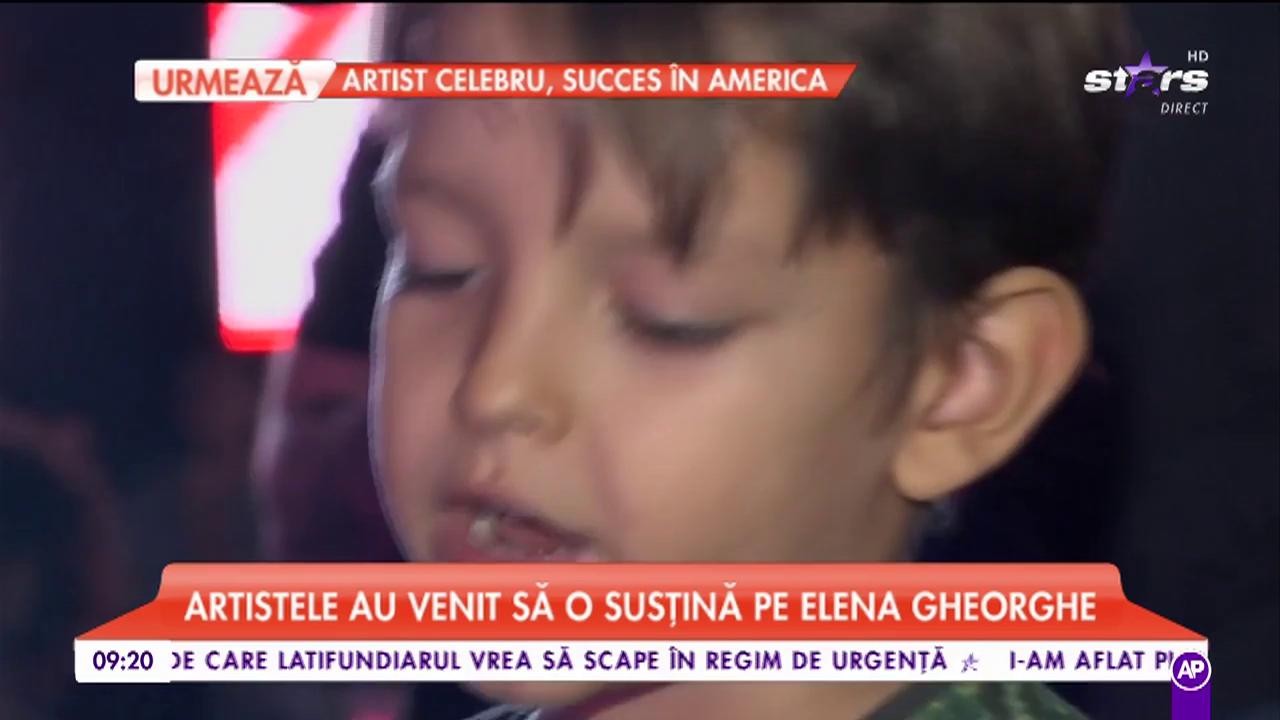 Cum s-au distrat vedetele la lansarea noii piese compusă de Elena Gheorghe