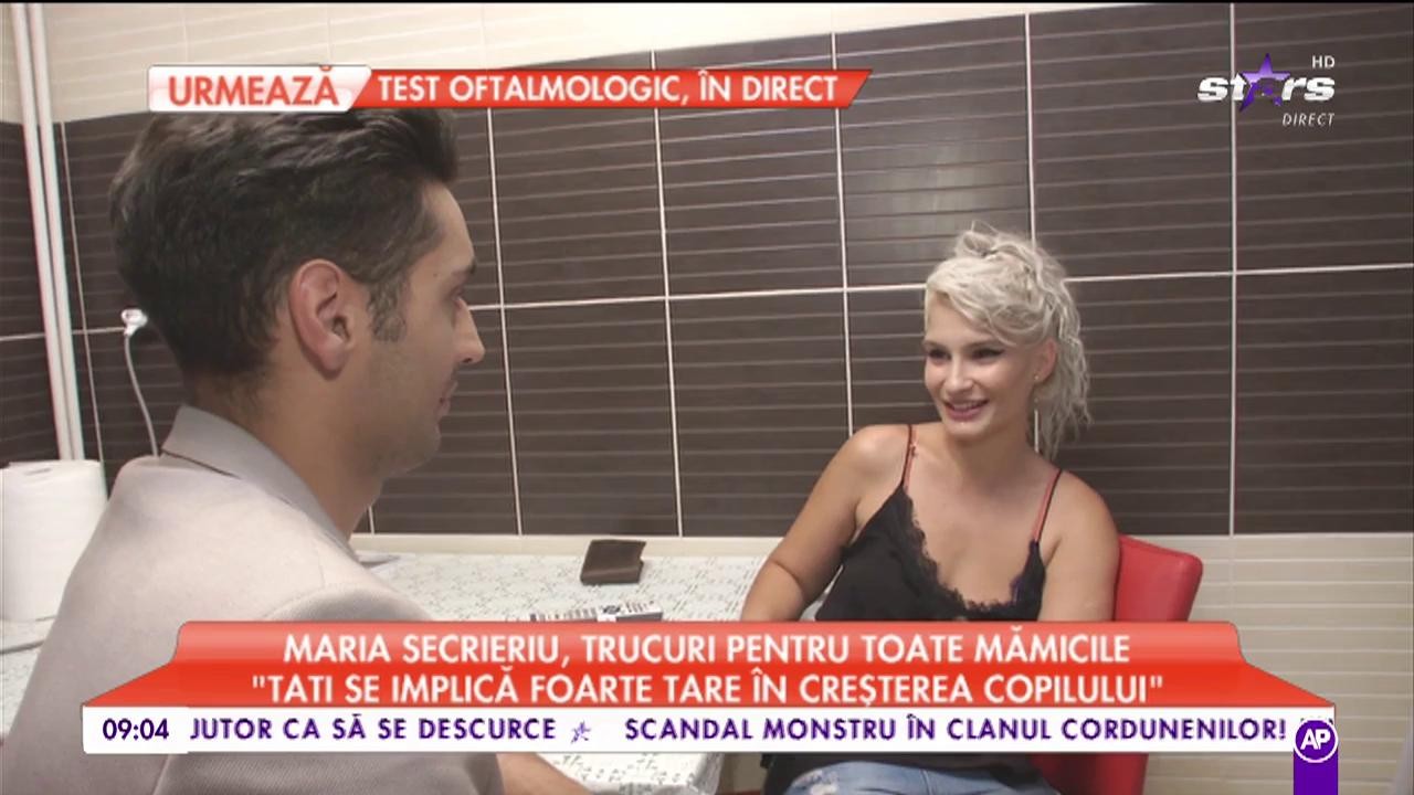 Maria Secrieru, trucuri pentru toate mămicile: &rdquo;Tati &icirc;i dă să măn&acirc;nce&rdquo;