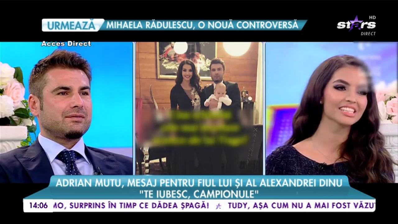 Adrian Mutu, mesaj pentru fiul lui și al Alexandrei Dinu: &rdquo;Te iubesc, campionule&rdquo;