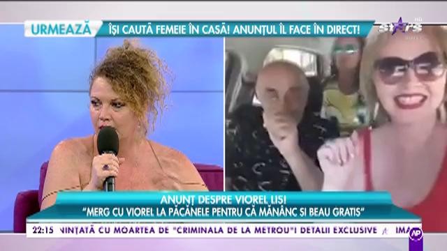 Anunț despre Viorel Lis! Oana: "Merg cu Viorel la pacanele pentru că mănânc și beau gratis"