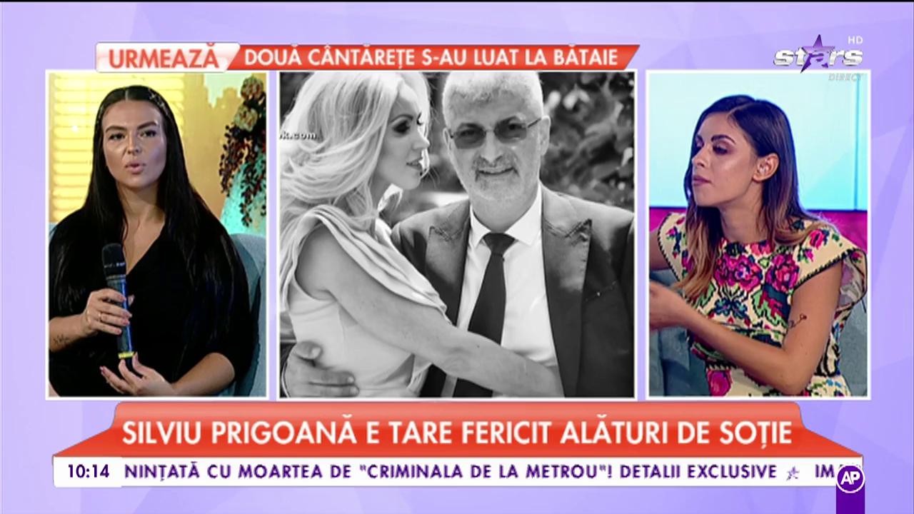 Silviu Prigoană e tare fericit alături de soția sa, Mihaela