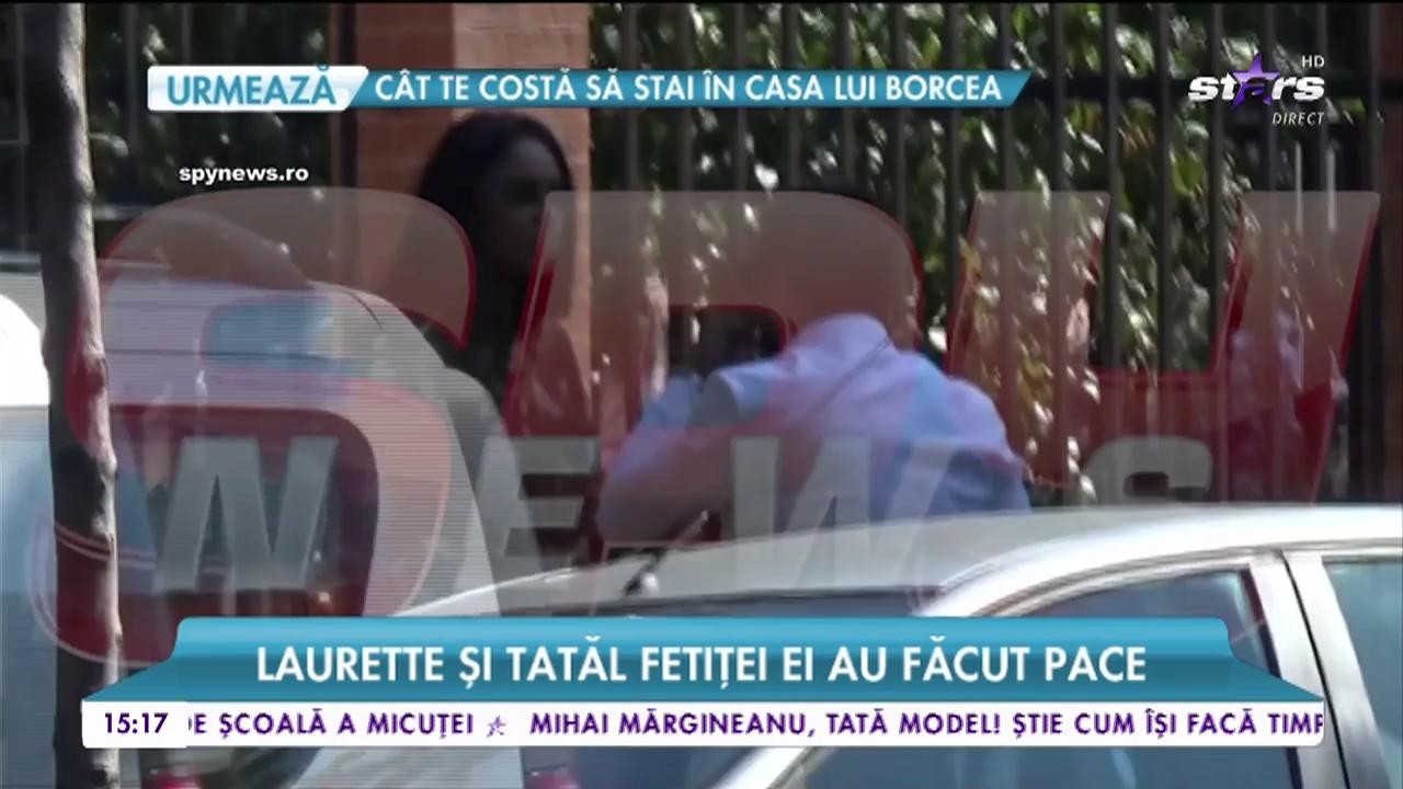 Laurette şi tatăl copilului ei au petrecut timp &icirc;mpreună, spre surprinderea tuturor