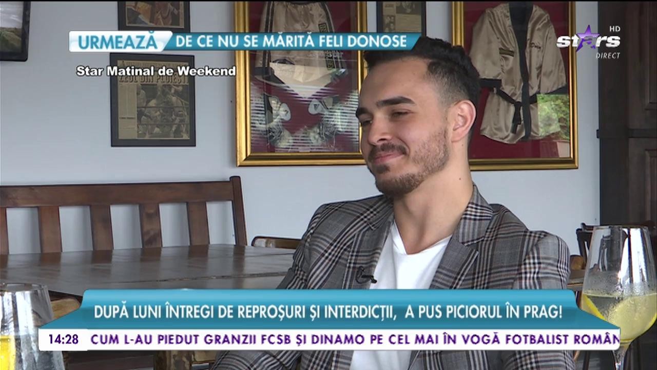 Adrian, fiul cel mare al campionului Doroftei: "Orice fac este un produs al familiei mele"