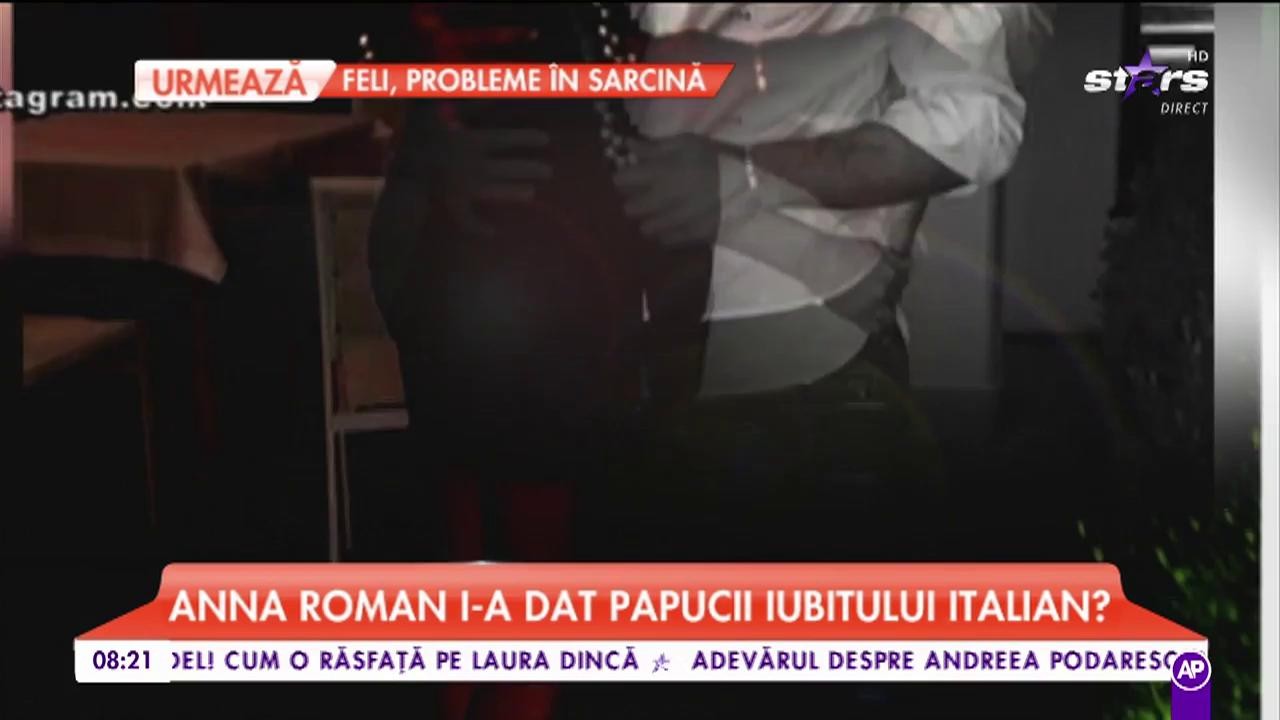 Despărțirea care ia prin surprindere showbiz-ul! Anna Roman i-a dat papucii iubitului italian