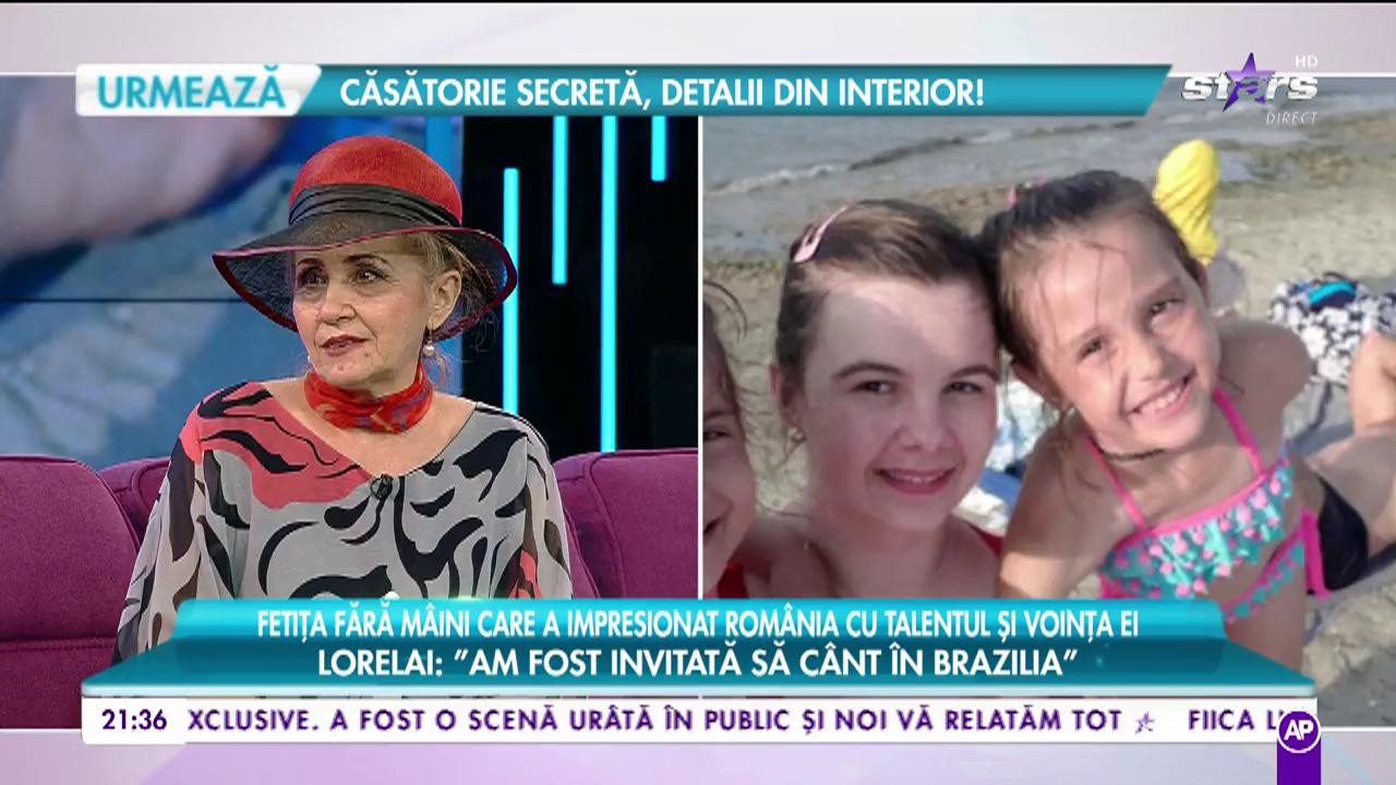 Lorelai, fetiţa care a impresionat intreaga Românie cu talentul ei: "În vacanță am înotat și m-am dat în roller coaster"