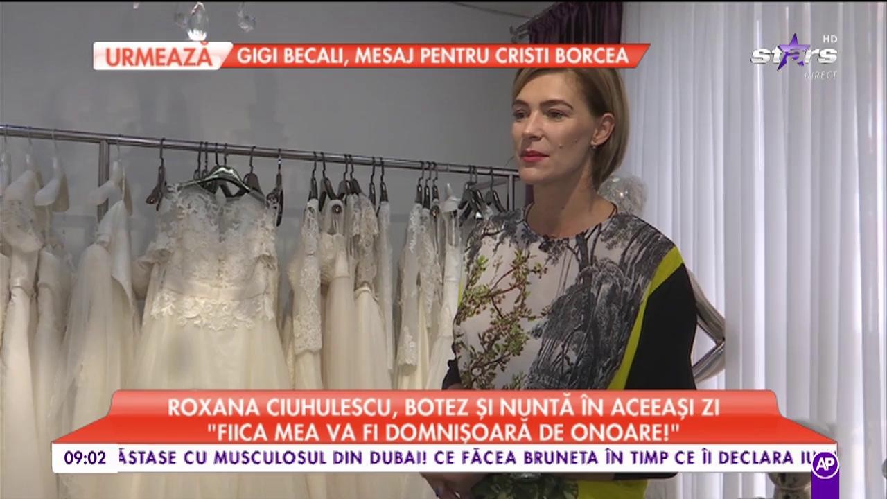 Roxana Ciuhulescu, botez și nuntă &icirc;n aceeași zi: &bdquo;Nu dorm noaptea de emoții&rdquo;