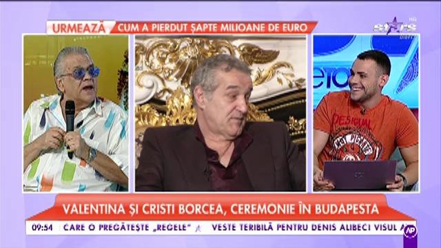 Gigi Becali, despre nunta lui Cristi Borcea cu Valentina: &bdquo;Peste un an sau doi să nu mai faci asta&rdquo;