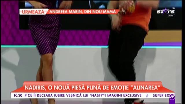 Nadiris c&acirc;ntă piesa &bdquo;Alinare&rdquo;