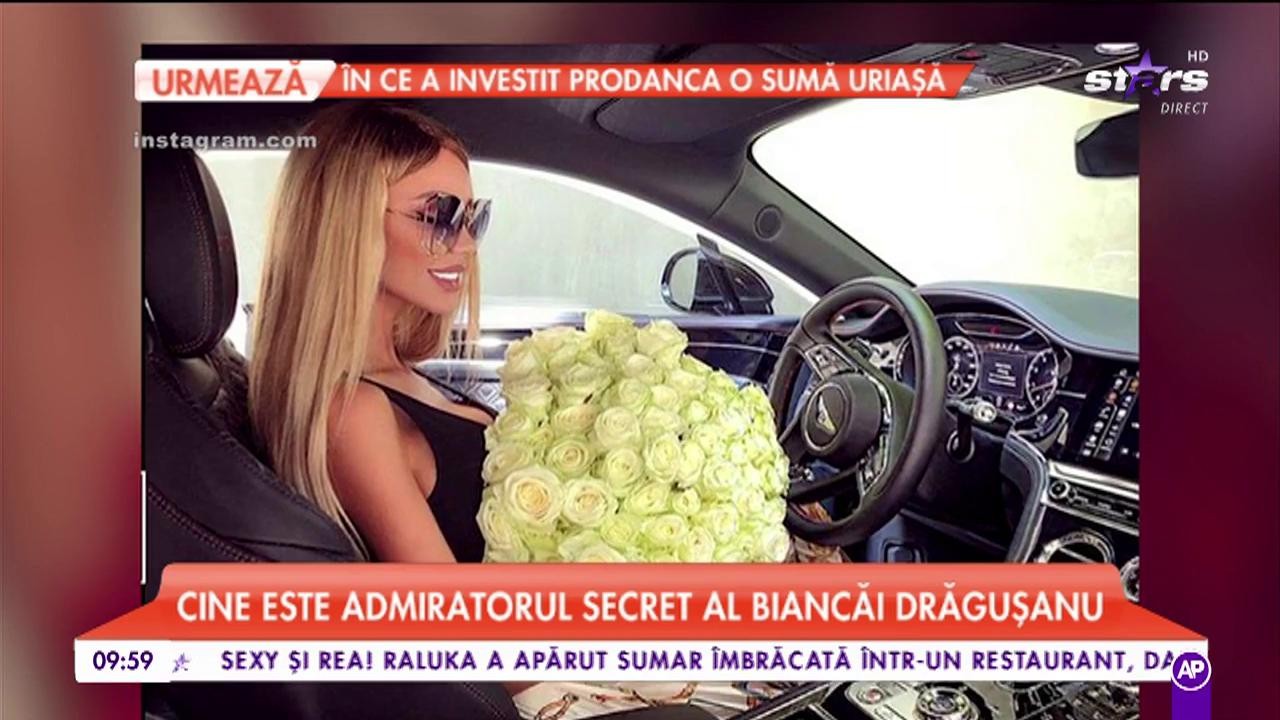 Bianca Drăgușanu nu duce lipsă de admiratori! De c&acirc;nd s-a despărțit de Tristan Tate, vedeta a &icirc;nceput să fie asaltată cu zeci de buchete de flori!
