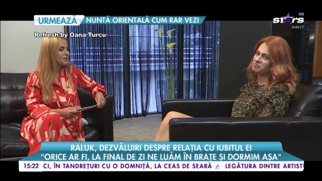 Raluka, dezvăluiri despre relația cu iubitul ei: "Avem o regulă să nu ne culcăm supărați dacă ne certăm ziua"