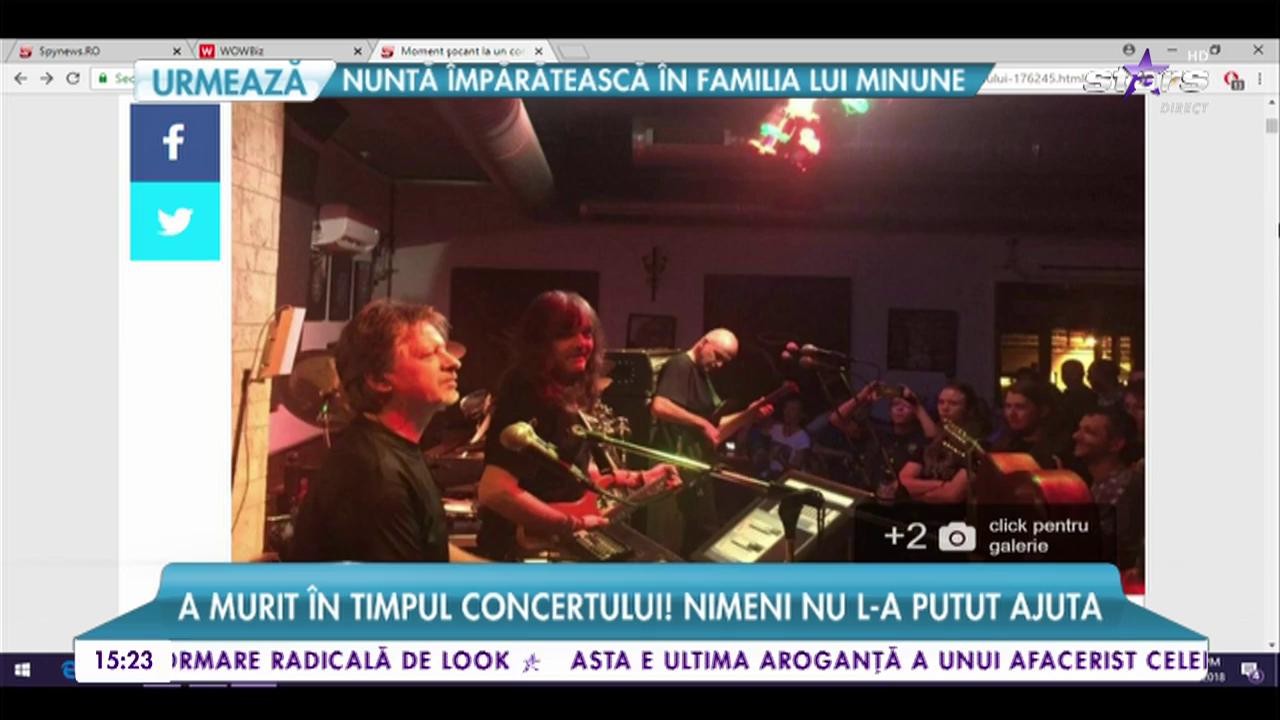 Momente şocante pentru o trupă din Rom&acirc;nia. A murit fix &icirc;n timpul concertului, iar lumea a intrat &icirc;n panică!