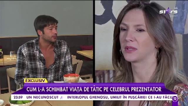 Radu V&acirc;lcan, cel mai sincer interviu! Cum l-a schimbat viaţa de tătic pe celebrul prezentator