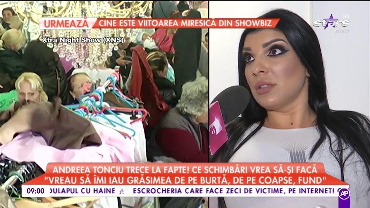 Andreea Tonciu trece la fapte! Ce schimbări vrea să-și facă: "Vreau să dau burtica și celulita jos"