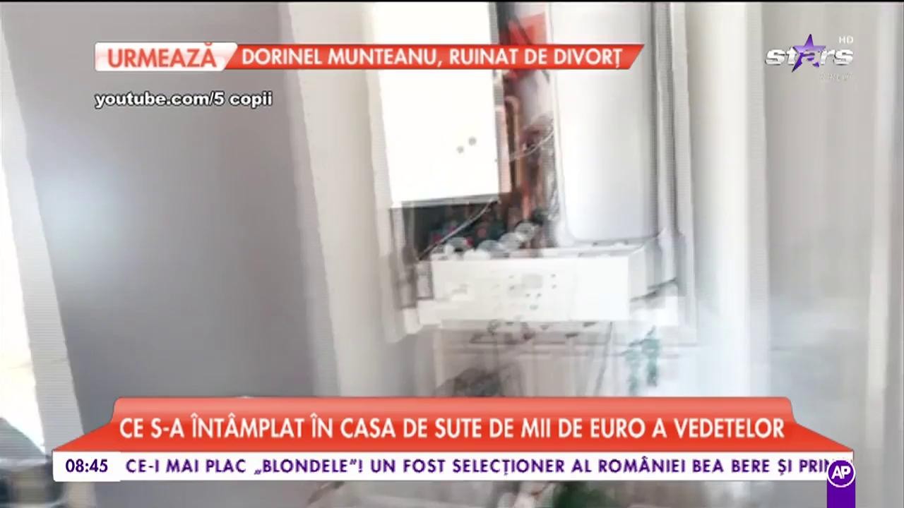 Probleme &icirc;ncă de la prima oră a dimineţii, &icirc;n familia lui Adi S&icirc;nă