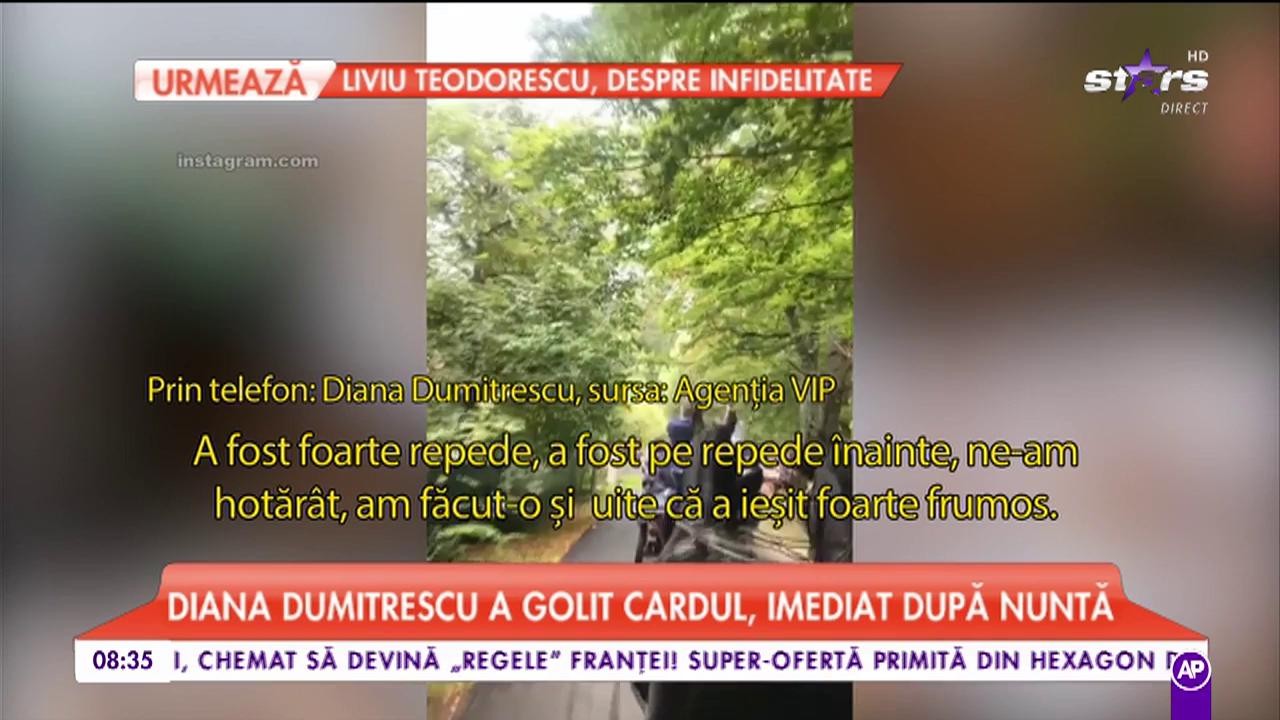 Dragostea trece pe la bancomat! Diana Dumitrescu a golit cardul, imediat după nuntă