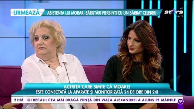 Actriţa care simte că moare! Marinela Chelaru, conectată la aparate şi monitorizată 24 de ore din 24!