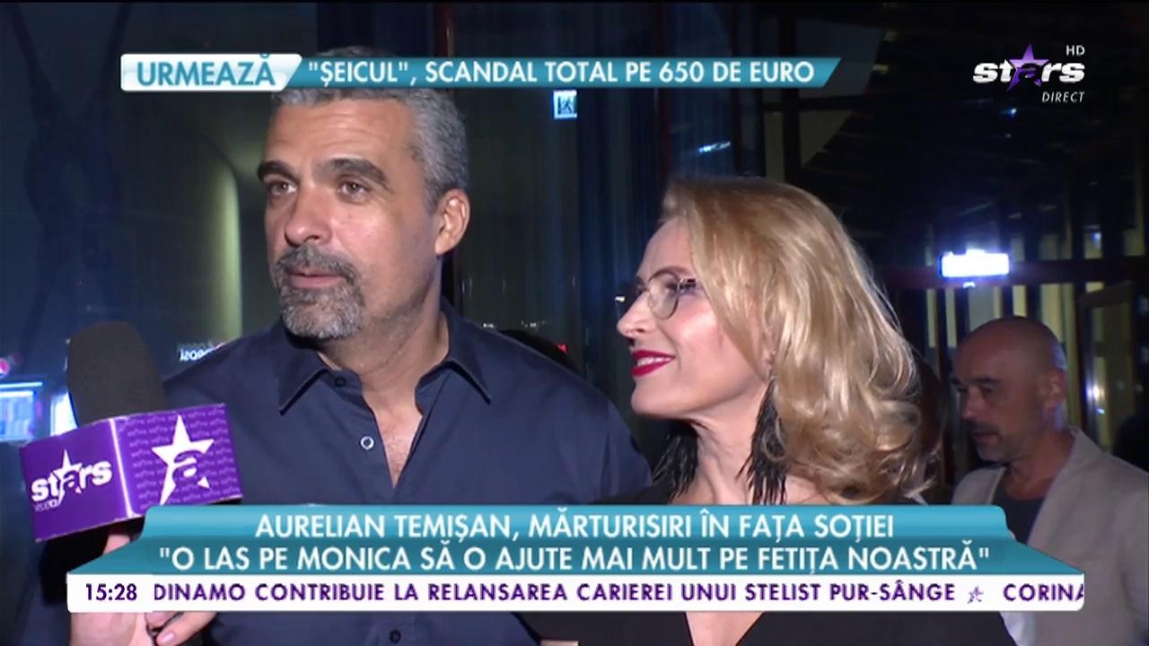 Aurelian Temişan, mărturisiri &icirc;n fața soției. Ce face artistul ca să aibă o familie fericită
