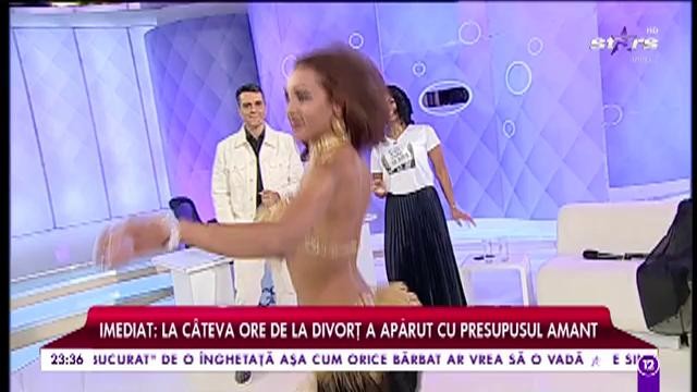 Femeia care te ameţeşte cu mişcările ei! "Regina Belly Dance-ului", &icirc;n platoul de la Agenţia VIP!
