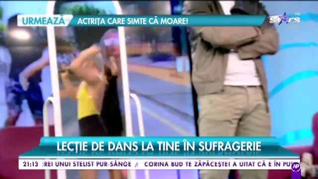 Lecţie de dans la tine în sufragerie! Dansatoarea din România care a cucerit întreaga lume!