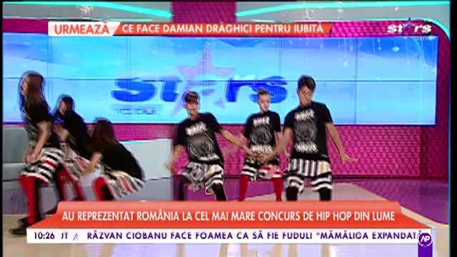 Copiii lui Piticu de la Simplu, spectacol &icirc;n platoul Star Matinal
