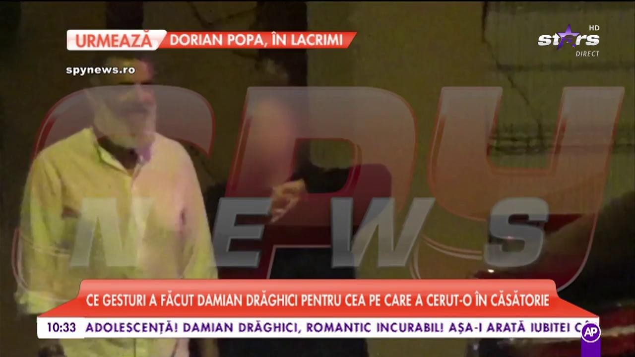 Ce gesturi a făcut Damian Drăghici pentru cea pe care a cerut-o &icirc;n căsătorie